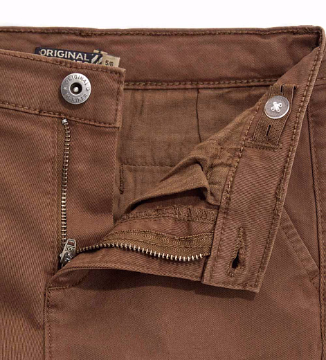 Брюки-карго коричневого цвета от бренда Original Marines