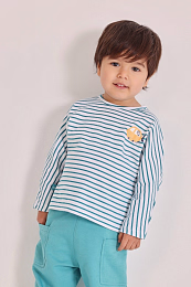 Лонгслив Stripes blue от бренда Boboli