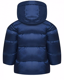 Куртка синяя с меховой отделкой от бренда ADD