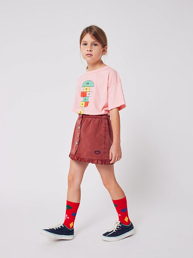 Футболка Hopscotch от бренда Bobo Choses Розовый