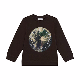 Свитшот Earth Graphic от бренда Stella McCartney kids