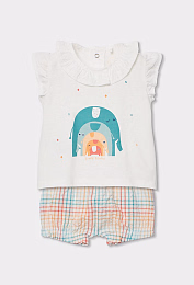 Футболка и блумеры Funny Family от бренда Boboli