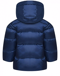 Куртка синяя с меховой отделкой от бренда ADD