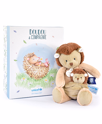 Ежиха с малышом от бренда Doudou et Compagnie
