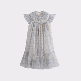 Платье Marisol Blue Flower от бренда C'ERA UNA VOLTA