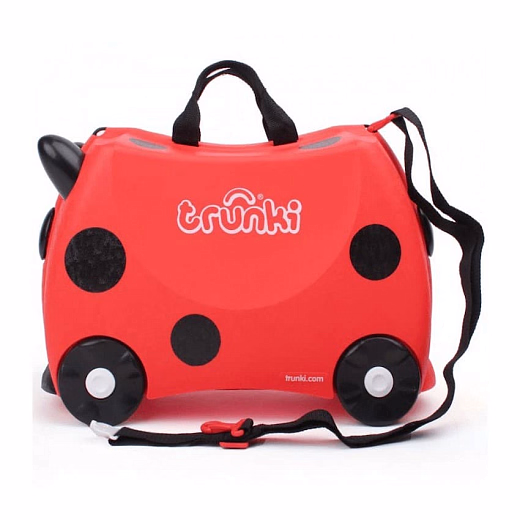 Чемодан на колесиках Божья коровка от бренда Trunki