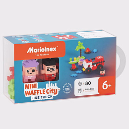 Конструктор Пожарные 80 mini деталей от бренда Marioinex