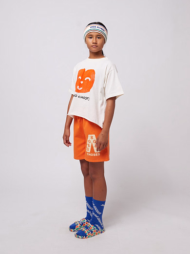 Шорты Orange Podium от бренда Bobo Choses