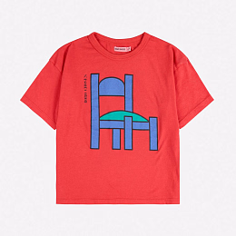 Футболка Chair от бренда Bobo Choses Красный