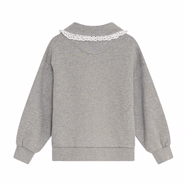 Свитшот Ash Polo Mid Grey Melange от бренда The New Society