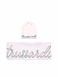 Шапка и шарф Pink от бренда Trussardi