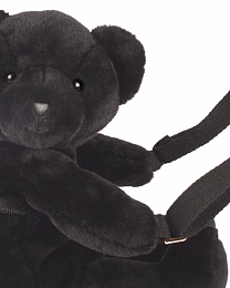 Сумка Мишка-обнимашка черного цвета от бренда Doudou et Compagnie