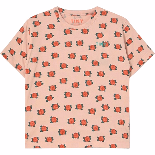 Футболка CAMELIAS от бренда Tinycottons Розовый