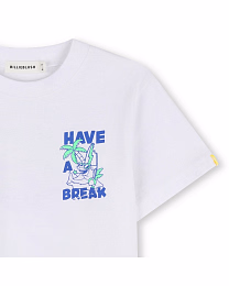 Футболка HAVE A BREAK от бренда Billieblush Белый