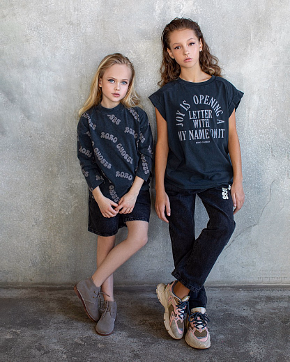 Майка Joy от бренда Bobo Choses Серый