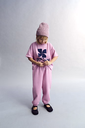 Джоггеры TNS Logo Dream Blush от бренда The New Society