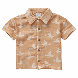 Рубашка Goose Print от бренда Sproet & Sprout