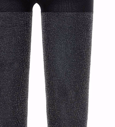 Колготки черные с люрексом от бренда Original Marines