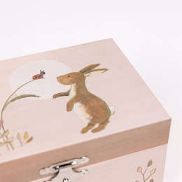 Мызыкальная шкатулка "Зайчик и божья коровка" от бренда Egmont Toys