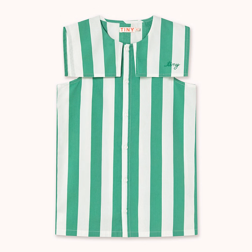 Платье GREEN STRIPES от бренда Tinycottons