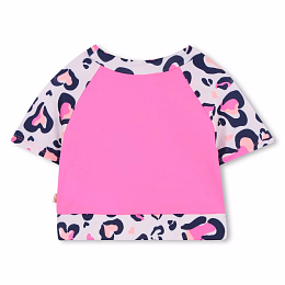 Футболка Pink Hearts от бренда Billieblush Розовый