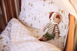 Мягкая игрушка Собачка Мик 40 см от бренда Jollein