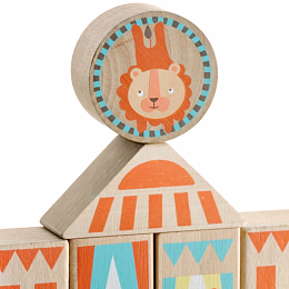 Кубики деревянные Цирк от бренда Apli Kids