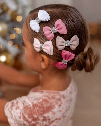 Бантик CHLOE SHINE GINGER на повязке от бренда Skazkalovers