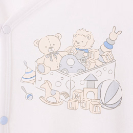 Боди кимоно 3 шт White-Blue Toys от бренда Anna Leon