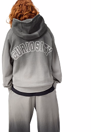 Худи Mic Storm Grey Dip Dye от бренда MOLO
