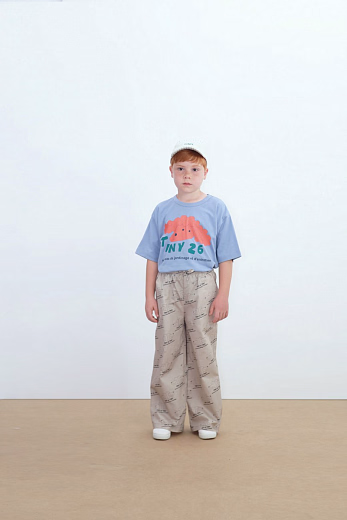 Футболка ORANGE DOG от бренда Tinycottons Серый