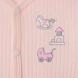 Боди Pink, слипы 2 шт. и шапка от бренда Anna Leon