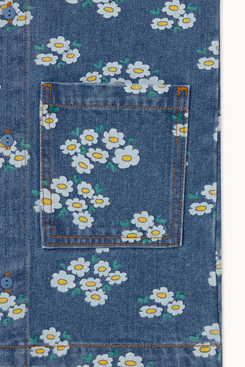 Платье деним DAISIES от бренда Tinycottons
