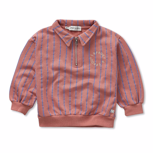 Свитшот Collar Zip от бренда Sproet & Sprout