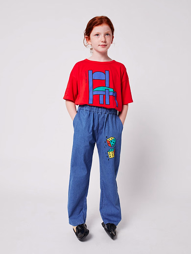 Футболка Chair от бренда Bobo Choses Красный