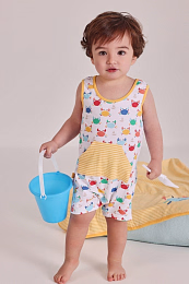 Ромпер с крабами от бренда Boboli