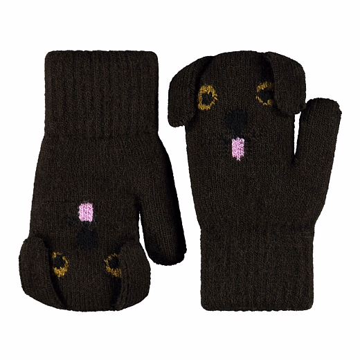 Варежки Kenau Dark Cocoa от бренда MOLO