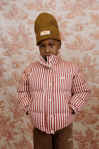 Куртка - жилет Brown Stripes от бренда Tinycottons