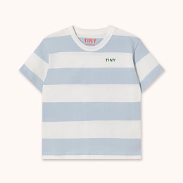 Футболка Sky stripes от бренда Tinycottons Голубой