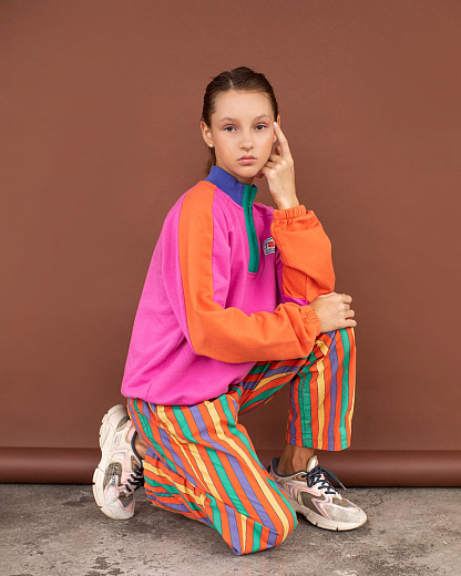 Штаны Multicolor stripes от бренда Bobo Choses