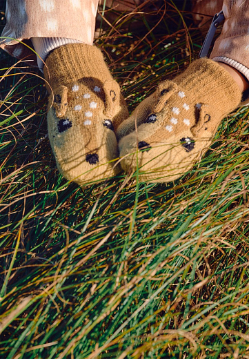 Варежки Kenau Camel от бренда MOLO