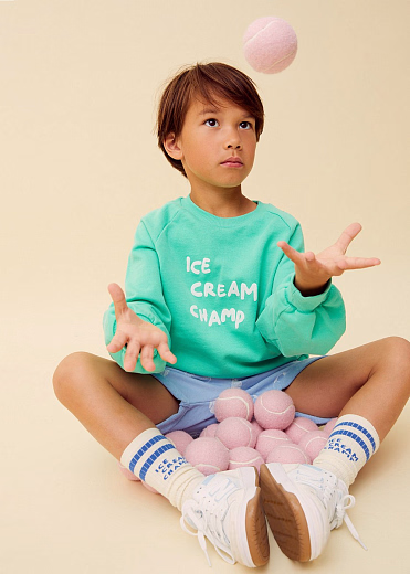 Свитшот Ice cream champ от бренда Sproet & Sprout