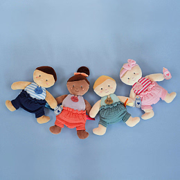 Моя первая мягкая кукла Louni от бренда Jolijou