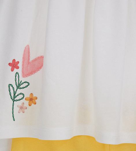 Туника с леопардами и велосипедки от бренда Original Marines