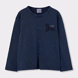 Лонгслив Flower embroidery от бренда Boboli