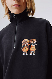 Свитшот VibeSet Black от бренда Stormies