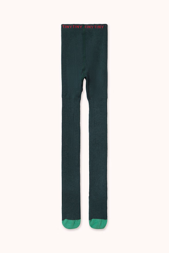 Колготки Dark Green от бренда Tinycottons