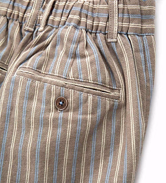 Брюки голубая и бежевая полоска Caribou от бренда Original Marines