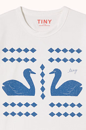 Футболка SWAN от бренда Tinycottons Белый