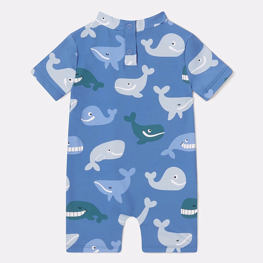 Комбинезон Whale Print от бренда Stella McCartney kids
